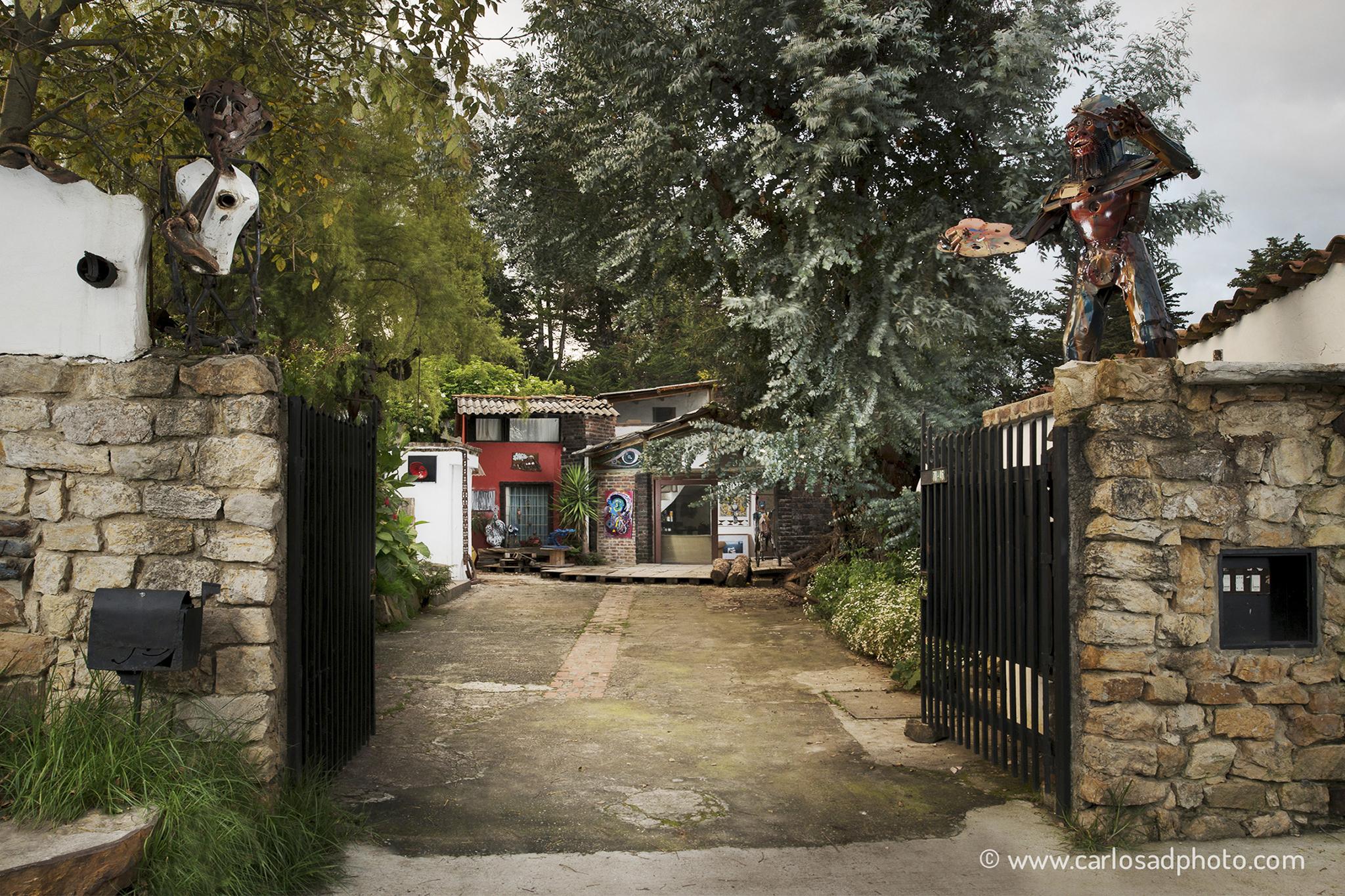 La Colina Hotel Cottage Bogota Exterior photo